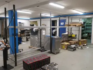 3 fag pallereoler uden indhold