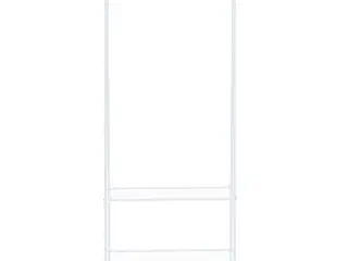 Tøjstativ 59 x 35 x 150 cm hvid