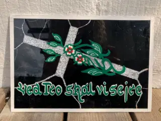 Smukt religiøst vintage billede 