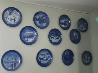 Juleplatter fra 70,erne