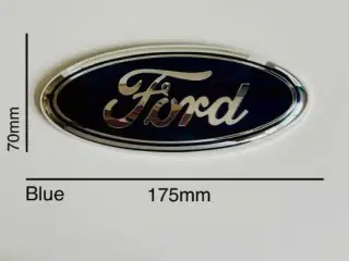 Ford emblem 2 str. Pæne med mont. Defekte..