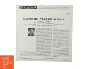 Handel Water Music LP fra FONTA