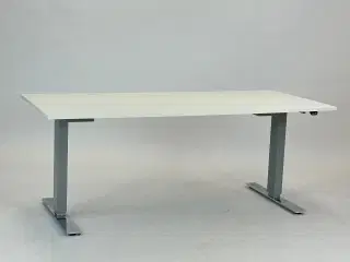 Hæve-/Sænkebord 180x80 (m. kabelgennemføringer) - Linak