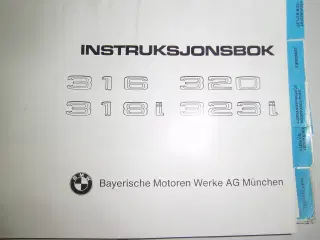 BMW INSTRUKTIONSBOG  1980