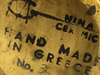 Græsk Keramik Afrodite Vase