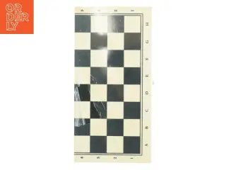 Foldbart skakspil i træ (str. 28x28 cm)