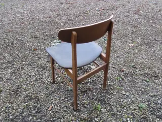 1 stk  Teak spisestuestol 