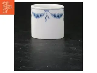 Cigaretbeholder med blåt mønster fra Royal Copenhagen (str. 6x6 cm)