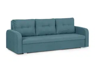 3-per.  sofa med sovefunktion BERLIN Turkis