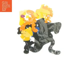 Plastikfigur af tegneseriekarakter