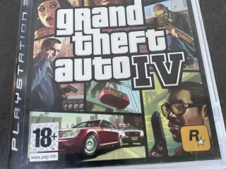 GTARockstar Grand Theft Auto IV Playstation 3 spil