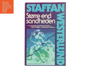 Større end sandheden af Staffan Westerlund (f. 1942) (Bog)