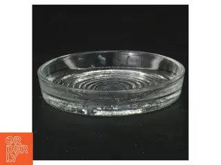 Glas osteklokke med bakke (str. 10 cm)