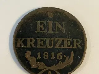 Ein Kreuzer 1816 Austria