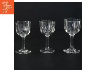 tre glas (str. 9,5 x ø 5 cm)