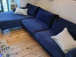 Sofa med chaiselong