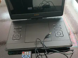 bærbar dvd med remoter