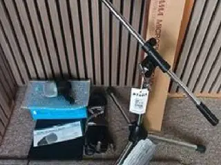 the t.bone BD 300 Mic + TAMA Boom Mic + Kabel