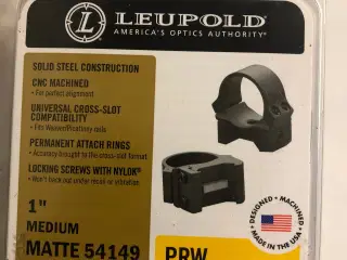 Leopold PRW montage 25mm / 1” medium