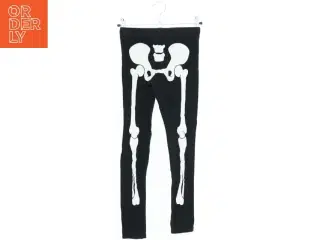 Børneleggings med skeletprint fra H&M (str. 140)