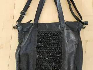 Læder shopper fra Depeche