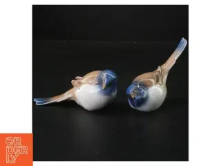 Porcelænsfigurer af fugle fra B&G (str. 13 x 5 cm)
