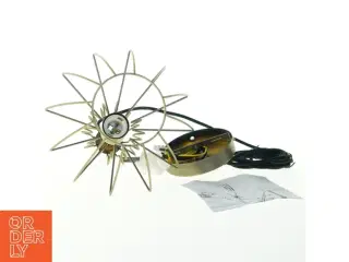 Pendellampe, antik messing fra Home Collection (str. Ø 22 cm)