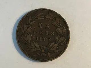 20 Reis 1883 Portugal