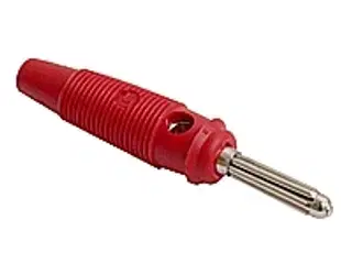 Bananstik 4mm i rød