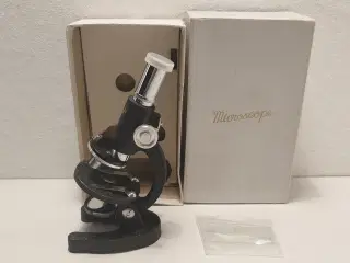 Vintage børnemikroskop. Ubrugt Falcon i orig.kasse