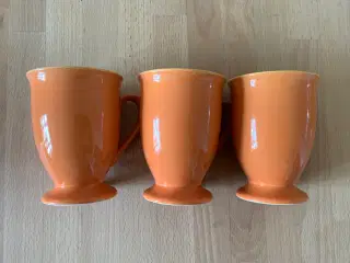 3 ens porcelænskrus