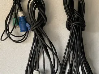 Tre gode  strømkabler