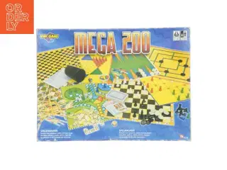 Brætspilssamling fra Vini-game (str. Otteogtredve 28 x 6 cm)