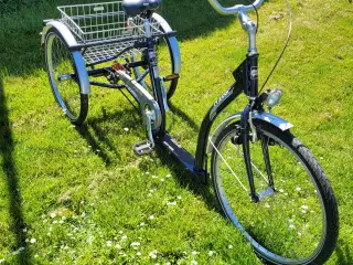 3 hjulet ældrevenlig/handicapcykel