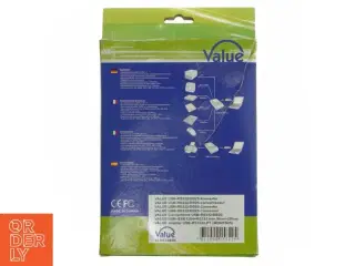 USB-RS232/DB25 konverter fra Value (str. 1,8 m)