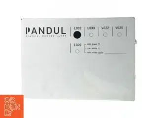 Jørgen Gammelgaard lampe for Pandul, Tip Top 2 Pendel fra Pandul (str. 19,5 cm)