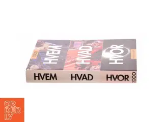 Hvem, hvad, hvor  fra Bog