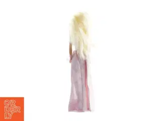 Barbie dukke i lang lyserød kjole fra Barbie (str. 30 cm)