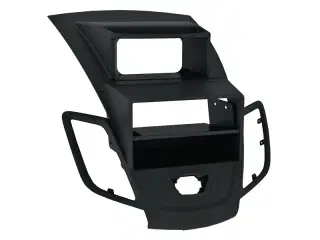 Radioramme 2-DIN Fiesta 09-> sort med rum