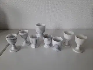 Marmor æggebæger 