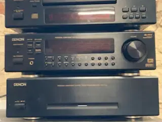 Denon anlæg trible power amplifier