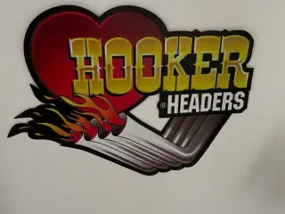 Hooker headers skilt