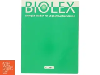 Biolex : biologisk leksikon for ungdomsuddannelserne (Bog)