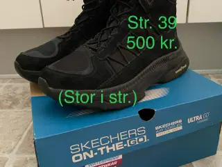 SKECHERS vandtæt støvle str.39