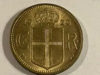 1 Krona Iceland 1929