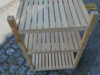 Reol  på  hjul  :