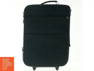 Sort rullekuffert (str. 46 x 35 cm)