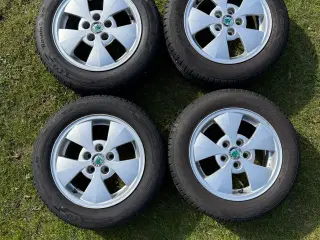 14" orig. alu til Skoda Fabia 2000-2007