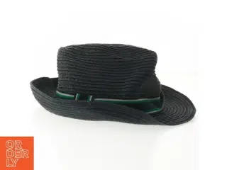 Sort hat med bånd fra H&M (str. Ø 19 cm)