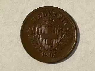 1 Rappen Switzerland 1907